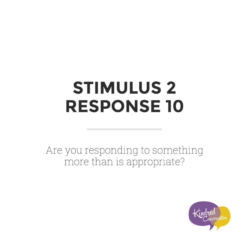 Stimulus 2, Response 10